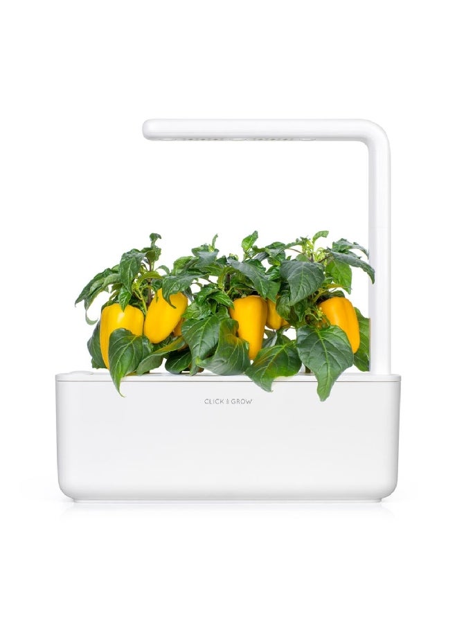 كليك آند جرو سمارت جاردن عبوات نباتات فلفل حلو صالحة للأكل، أصفر وأخضر، 8.5 × 5.5 × 20.5 سم SGR53X3 - Image 4