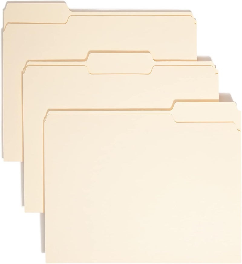 Smead Manila File Folder 13Cut Tab Letter Size Manila 200 per Box - Image 1