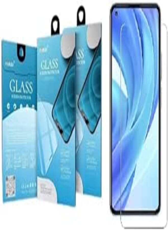 GOLDEN MASK Compatible with Screen Protector Premium 9H Surface Hardness Compatible with Xiaomi Mi 11 Lite/Xiaomi Mi 11 Lite NE -Clear
