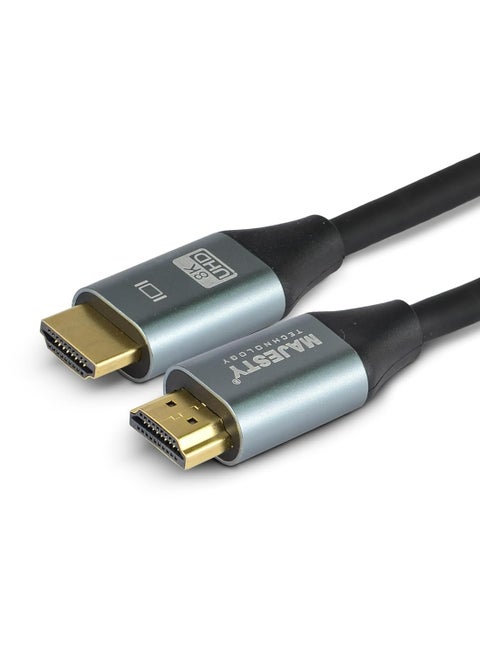 Majesty High-Speed HDMI 2.1 Cable – 48Gbps, 10 Meters – Supports, 4K@120Hz, Dolby Vision & HDR10+, Compatible with PS5, Xbox, and Switch