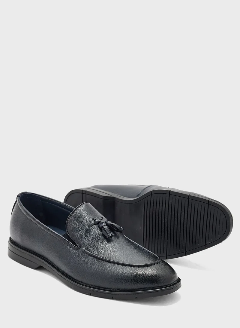Robert Wood Tassel Details Formal Slip Ons