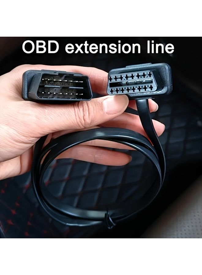 كابل تمديد OBD2 قطعة واحدة لتوصيل تشخيص وإصلاح وحدة التحكم في المحرك (ECU) ذات 16 دبوسًا - Image 5