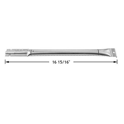 YIHAM Gas BBQ Grill Pipe Tube Burner Replacement Parts for Perfect Flame, Charmglow, Kitchen Aid, Costco Kirkland, Jenn Air, Member's Mark, Nexgrill, 16 15/16 inch, Set of 5, KB815 - Image 2