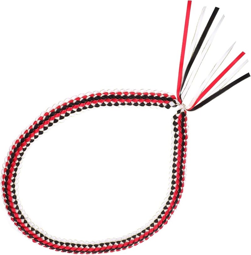 Multi Color Braided Ribbon Garland Graduation Honor Cords Dress Decor Costume Accessory - Image 1