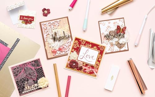 We R Memory Keepers Makers Foil Quill Sheets-15/Package, Heat Activated Foil Sheets Pair with Other Foil Quill Products Foil Quill Pen Foil Quill Heat Pen FoIl Quill Foil Sheets Craft Supplies DIY - Image 5
