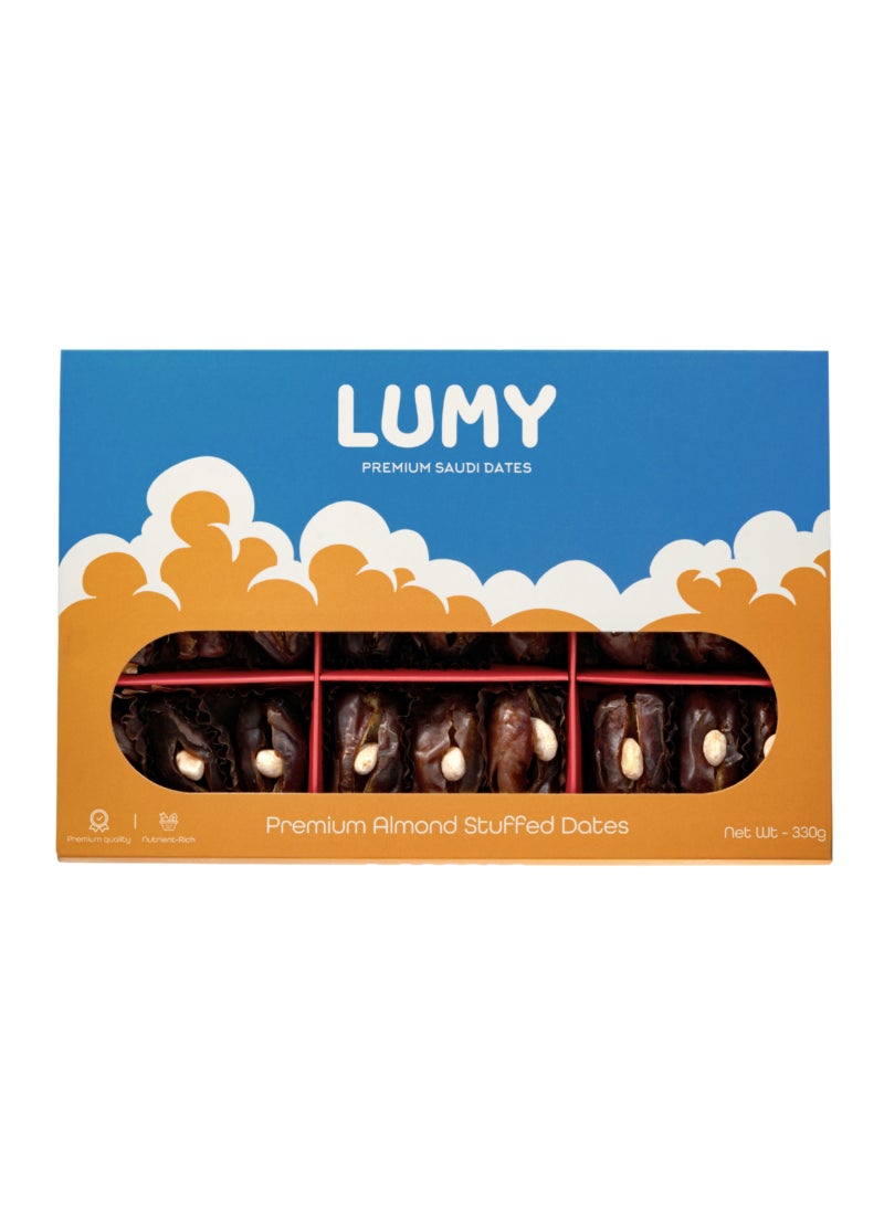 Lumy Dates Almond Stuffed Dates 330g - Image 2
