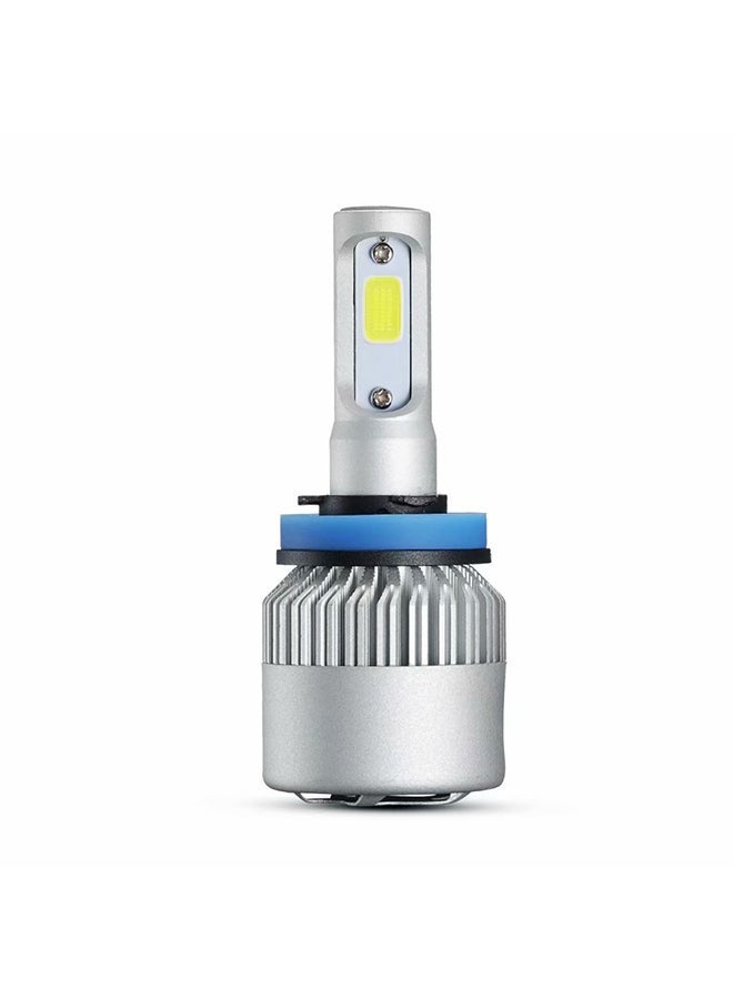NIBEMINENT S2 H11 28W LED Silver COB Integrated Car Headlights