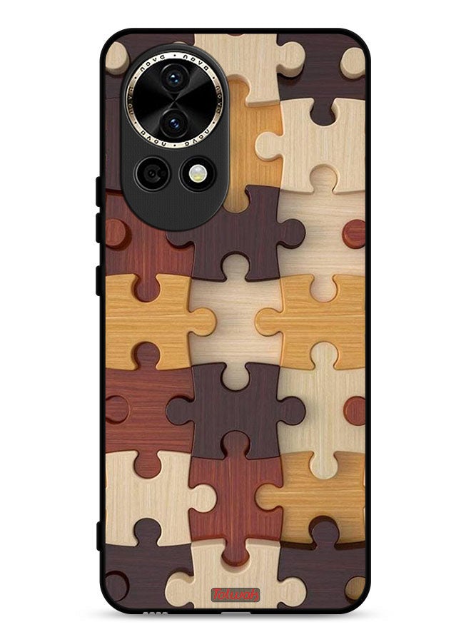 Tolwak Huawei nova 13 5G Protective Case Cover Wooden Pattern - Image 1