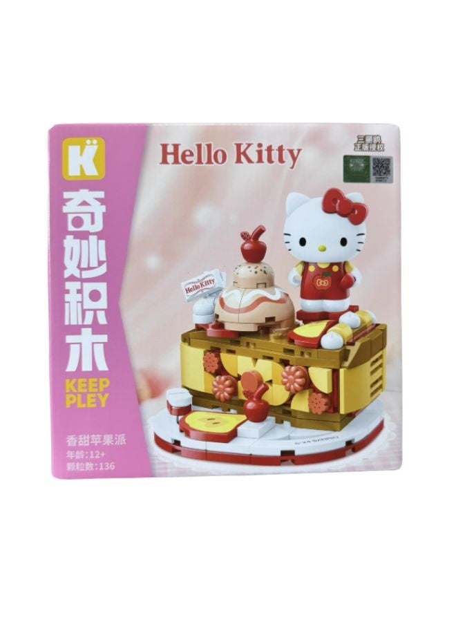 سانريو مجموعة مكعبات بناء من Keeply Hello Kitty، لعبة شخصية سانريو اللطيفة للأطفال - Image 1