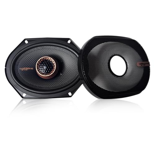 Warzone 2X WZ68PTi 6x8-Inch Super Coaxial Speaker Pair, 4 Ohm, 480W Max, 160W RMS, 92dB Sensitivity, Ferrite Woofer & PEI Dome Tweeter for Pro Car Audio - Image 5