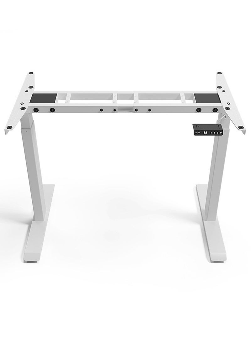 CHIYLE Dual Motor Electric Height Adjustable Standing Desk Smart Sit Stand Table for Home Office with Memory Control Panel - Image 1