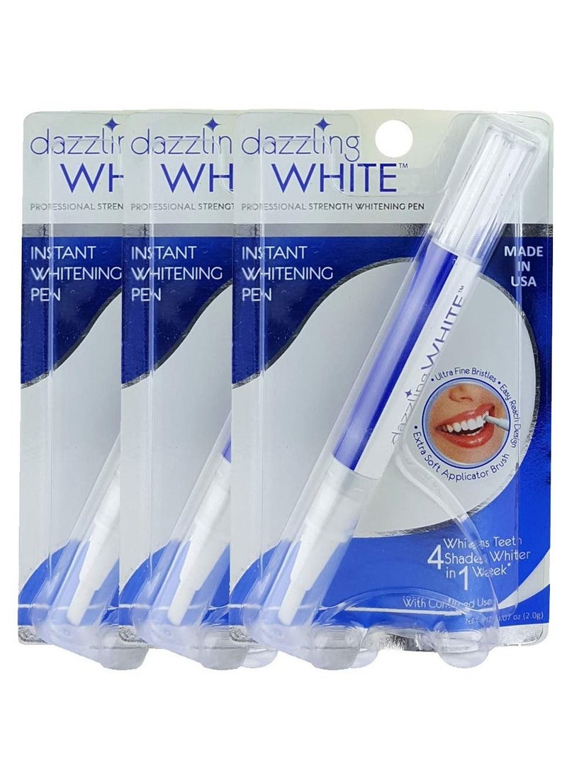 Dazzling White قلم تبييض الأسنان Dazzling White لتنظيف صحة الفم وتنظيف الأسنان باستخدام بيروكسيد الهيدروجين وتبييض الأسنان - Image 4