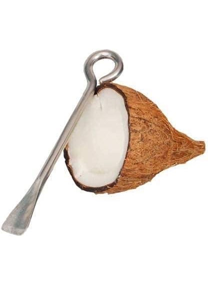 Pass Pass PassPass Stainless Steel Coconut Breaker Plate with Coconut Stainless Steel Rod  - Image 4