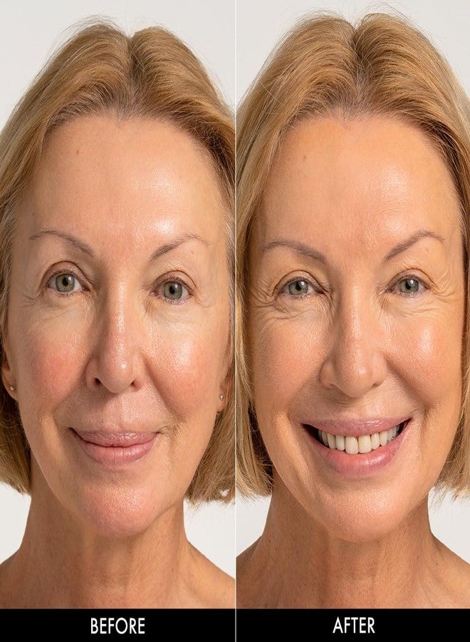 Jerome Alexander My Color Self Adjusting Full Coverage Foundation Makeup with Kabuki Brush (Light) - Image 5