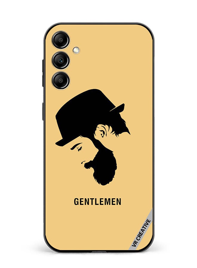 VR CREATIVE Protective Case Cover For Samsung Galaxy A34 Gentlemen Design Multicolour - Image 1