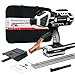 TRQWH Hand Held Welder Gun IGBT Inverter Welding Machine 110V ARC Portable Welder Handheld Welding Gun 5 Variable Current Adjustment Stick Welder Fit for 11618 Welding Rods Grey - Image 2