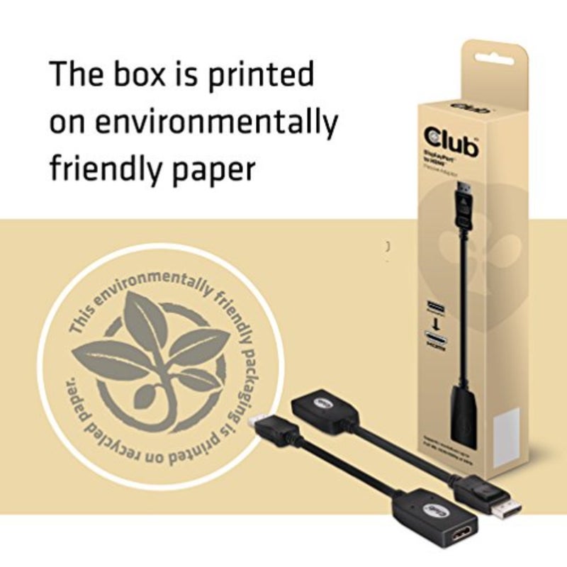 Club-3D Display Port to HDMI Passive Adapter - Image 4