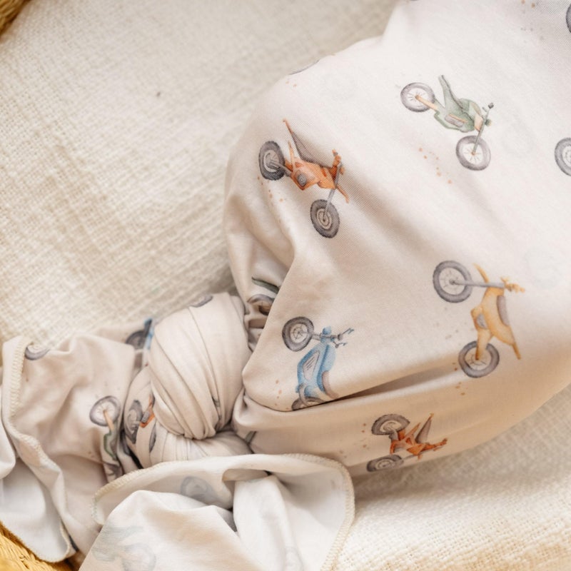 Copper Pearl Large Premium Knit Baby Swaddle Receiving Blanket Ryder - Image 3