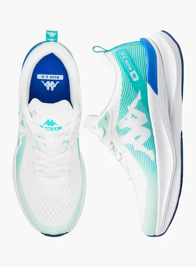 Kappa Women's Logo Detail Sports Shoes with Lace-Up Closure - RUN 2.0