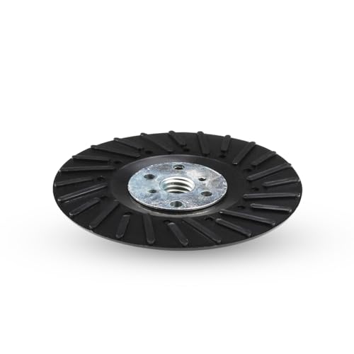 BHA Angle Grinder Ribbed Backing Pad for Resin Fiber Disc, 4.5" x 5/8"-11 - Image 4