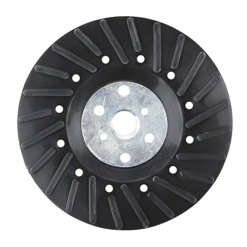 BHA Angle Grinder Ribbed Backing Pad for Resin Fiber Disc, 4.5" x 5/8"-11 - Image 1