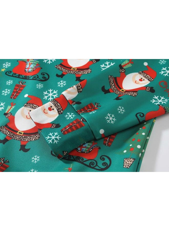 SSLR Mens-Ugly-Christmas-Sweatshirt-Funny Hoodies Xmas Holiday Crew Neck Pullover Causal, Green White, M - Image 5