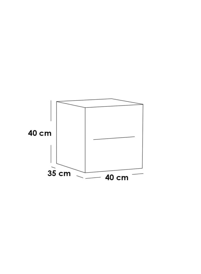 Joints أطقم غرف نوم Engineered Wood بيج وأبيض  - Image 3