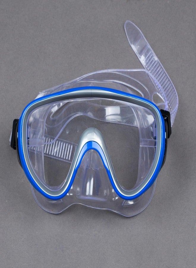 KRESHU Anti-Fog Kids Diving Goggles Mask Flippers Scuba Snorkel Diving Combo Set Swimming Kit Aqua Quest Mask, Snorkel & Fin Set (Blue, Pack of 1) - Image 4