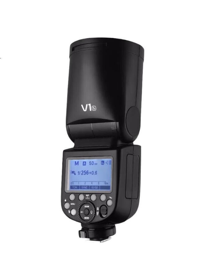 Godox Shen Niu V1 Hot Shoe Flash, High-Speed Synchronous Ttl, Lithium Battery, Hot Shoe Light, Pocket Light, Portable For Outdoor Shooting, Wedding Photography Light, Official Standard Configuration, Sony Version - Image 1