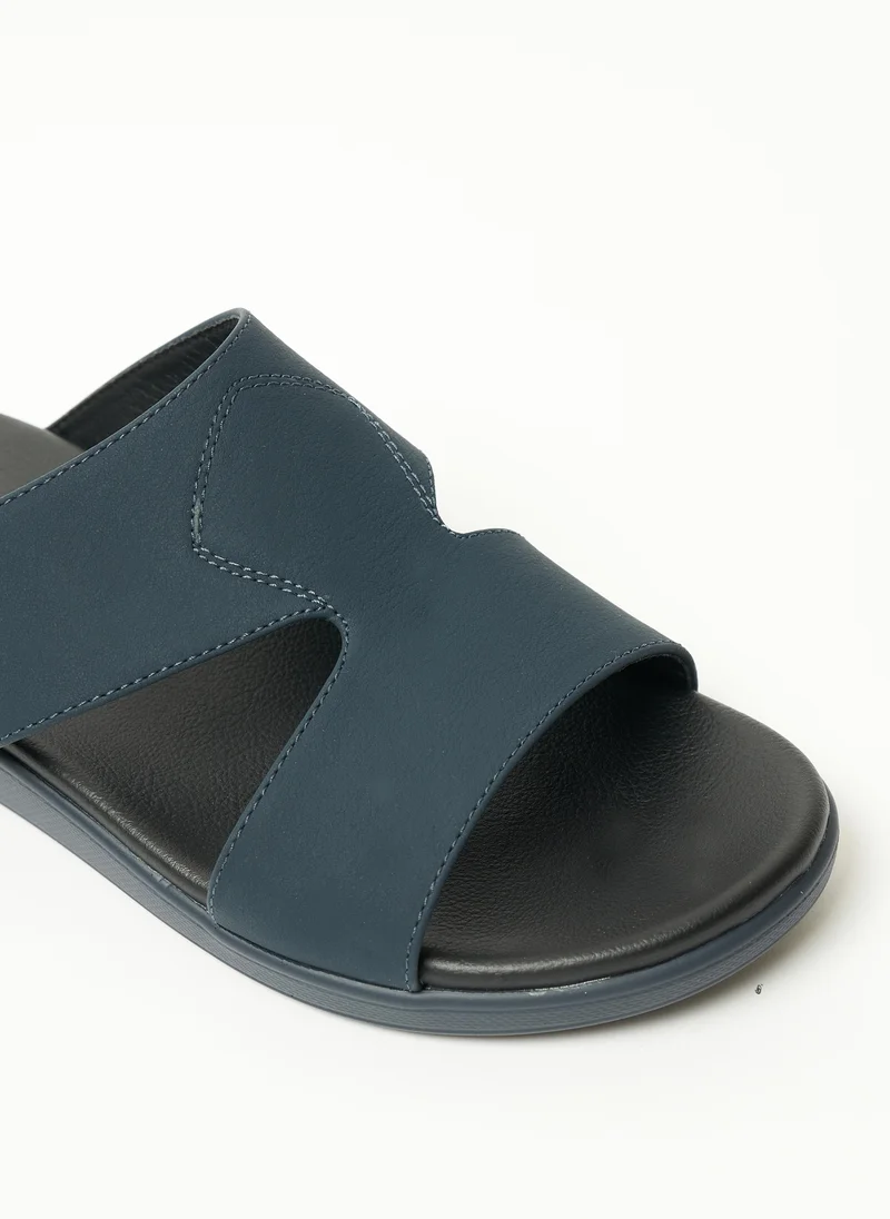 Geoomnii NAVY Geoomnii Mens Arabic Sandals Navy for Men | Best Price UAE