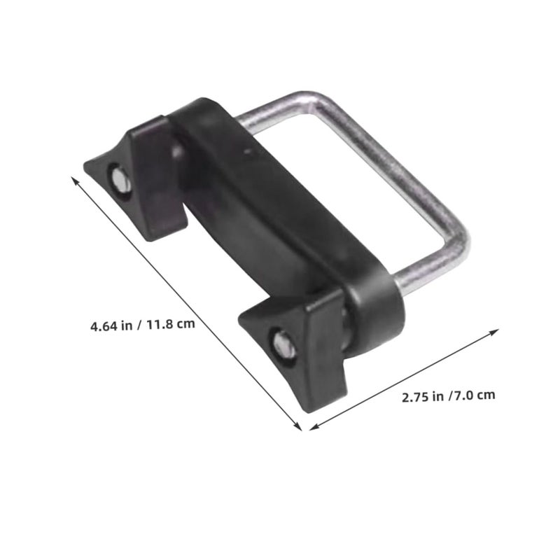 Heavy Duty Roof Rack Mounting Clips Hitch Stabilizer for Car Luggage Rack Black - Image 3