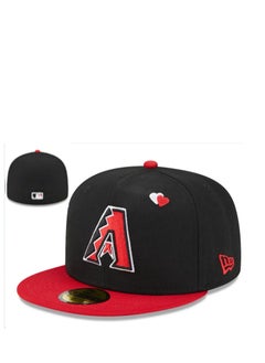 Generic NEW ERA 3D Embroidered Fitted Baseball Team Cap with Closed Back for Sun Protection 