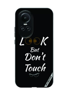 VR CREATIVE Protective Case Cover For Oppo Reno 10 Look But Don't Touch Design Multicolour  - Image 1