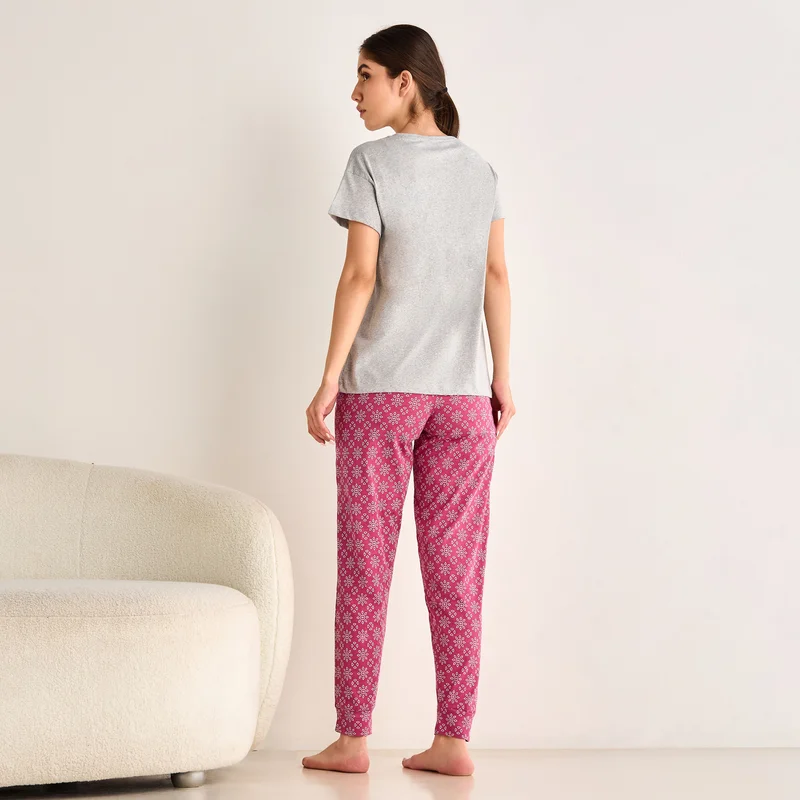 Splash FAV Printed Pyjama Set