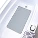 SlipX Solutions SlipX Solutions Mildew Resistant Large Gray Rubber Bath Safety Mat Features Powerful MicrobanÃ‚Â® Antimicrobial Product - Image 2