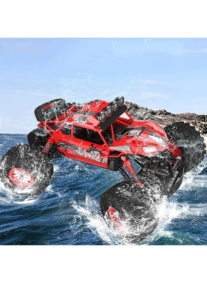 Zegan Rock Rover Amphibious 4-WD Climbing RC Car 1:12 Scale Asstd. ZG-C1201W - Image 5