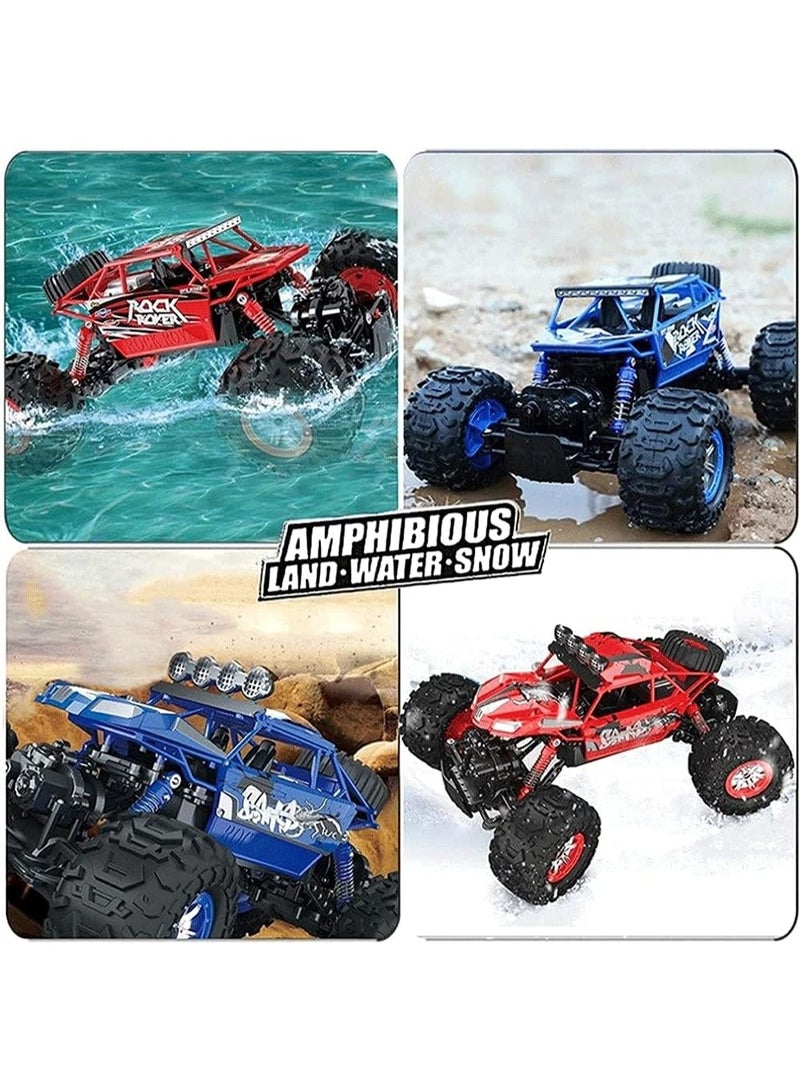 Zegan Rock Rover Amphibious 4-WD Climbing RC Car 1:12 Scale Asstd. ZG-C1201W - Image 3