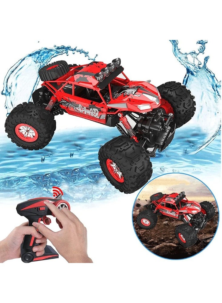 Zegan Rock Rover Amphibious 4-WD Climbing RC Car 1:12 Scale Asstd. ZG-C1201W - Image 4