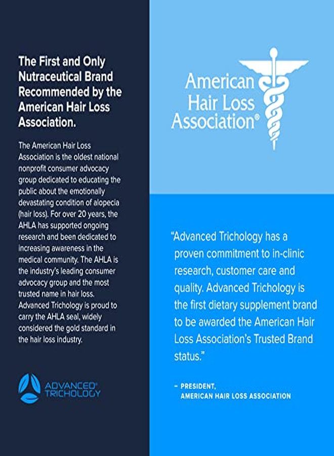 Advanced Trichology Serum - Dermatologist Tested, Approved* By American Hair Loss Association | Scalp Dht Blocker For Thinning Hair Men And Women, Backed By 20 Years Of Hair Regrowth Clinic Experience  - Image 2