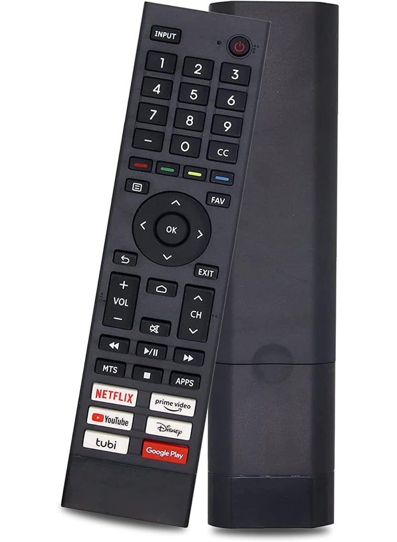 ELTRAZONE Replacement Hisense Universal TV Remote Control – Compatible with All Hisense 4K UHD Android Smart TVs (No Setup Required) - Image 1