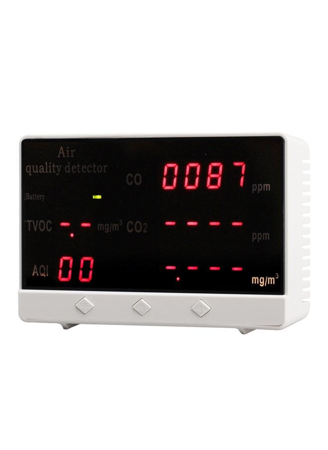 Thoraya 5V Air Quality Detector Full Color Large Screen Indoor Pollution Tester for CO CO2 HCHO TVOC Gas Detector  - Image 2