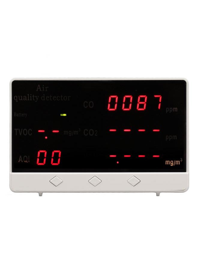 Thoraya 5V Air Quality Detector Full Color Large Screen Indoor Pollution Tester for CO CO2 HCHO TVOC Gas Detector  - Image 3