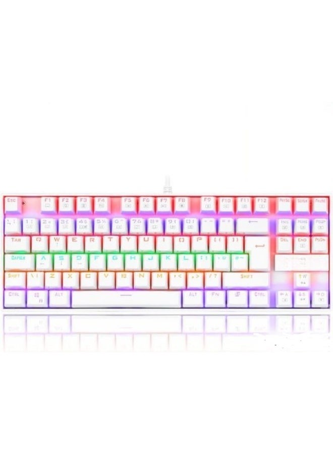 Wired Mechanical Gaming Keyboard – Compact 60% Layout – LED Backlit – USB Interface for PC - Image 4