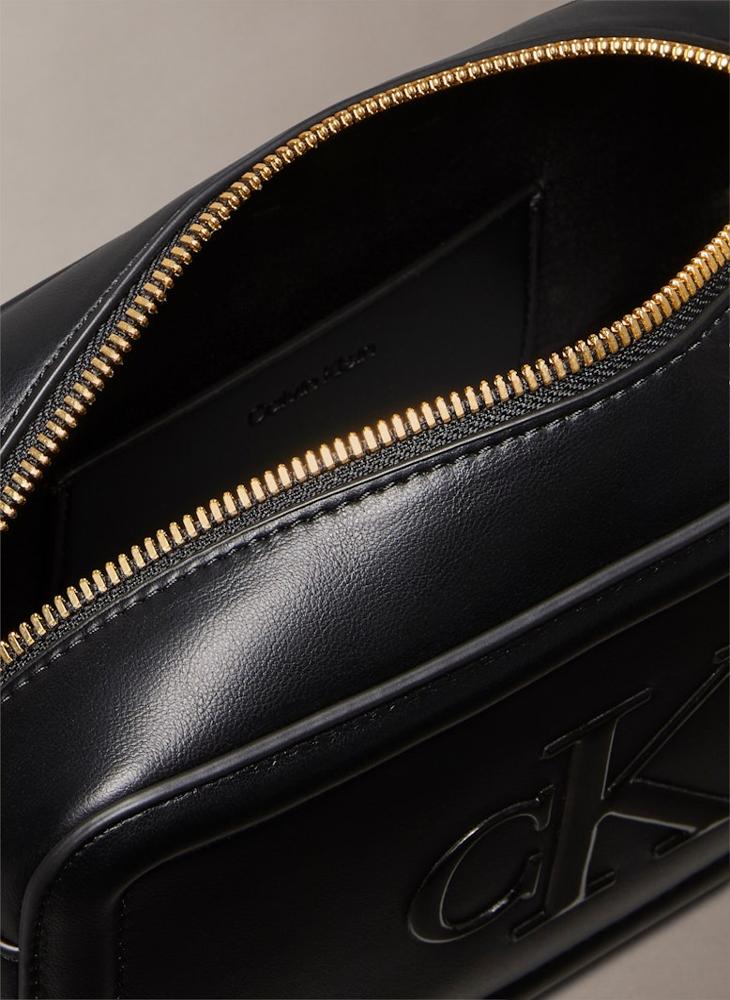 CALVIN KLEIN Logo Raised Camera Bag - Image 4