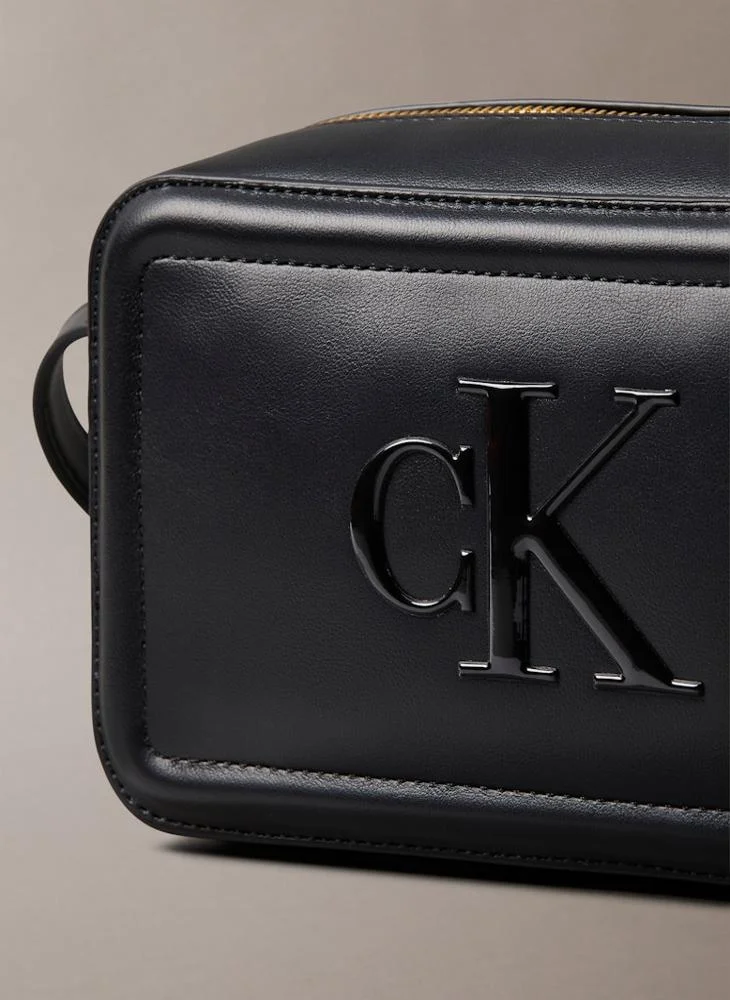 CALVIN KLEIN  Embossed Monogram Camera Bag for Women | Best Price UAE