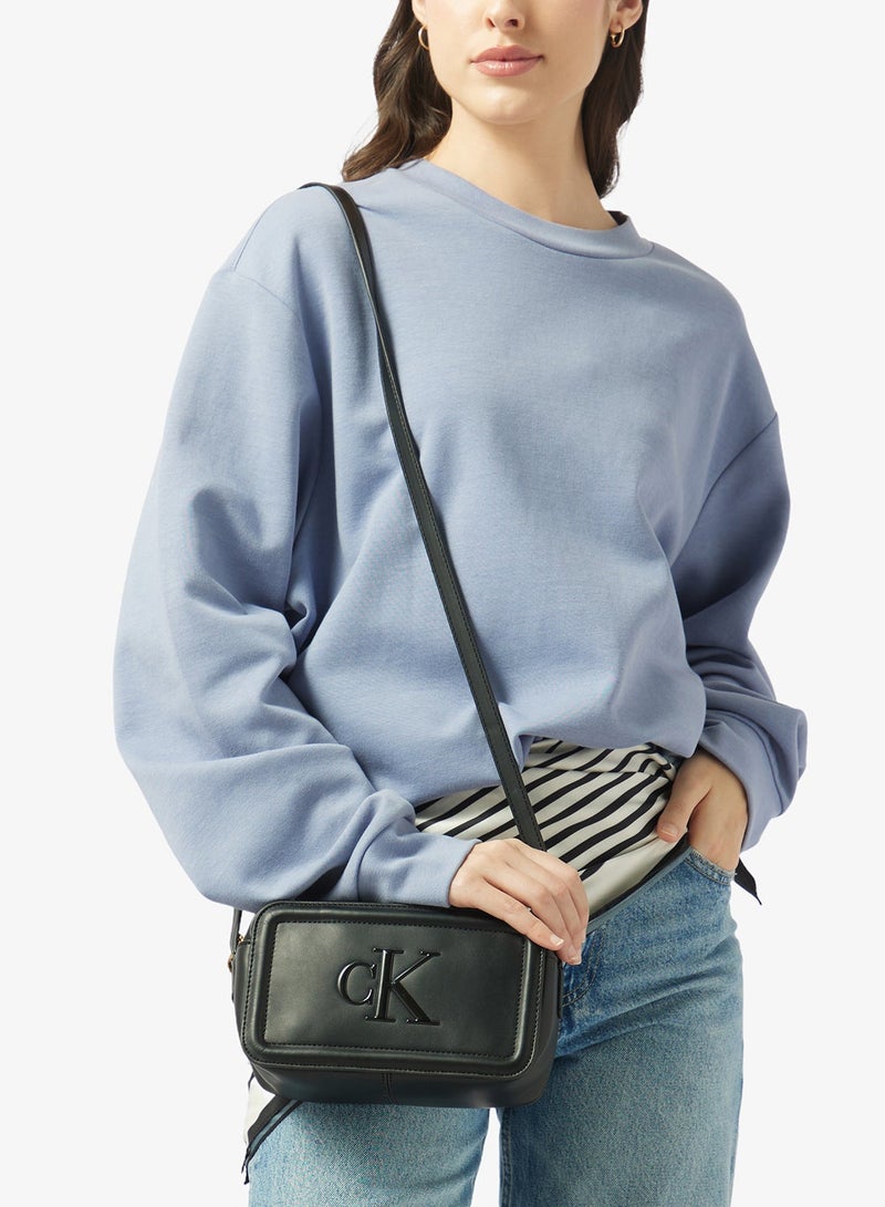 CALVIN KLEIN Embossed Monogram Camera Bag - Image 2