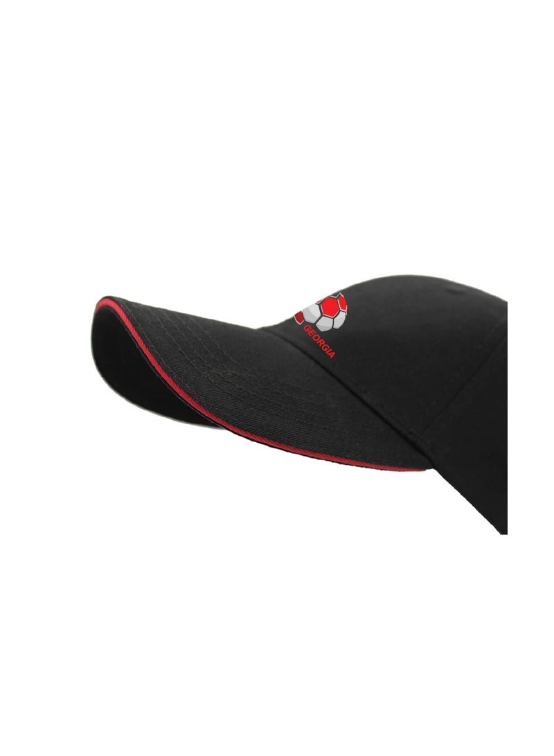 PRINTSHOP4ME Georgia Unisex Adult Football Cap for Both Men and Women With Metal Adjustable Buckle Closure - Perfect for Football Fans, Match Days, Outdoor Activities, and Everyday Wear - Image 5