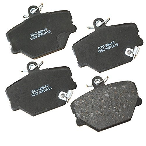 Bendix Premium SBC1252 Ceramic Front Brake Pads for Smart Cabrio 2005-2004, City-Coupe 2004-2003, Crossblade 2004, Fortwo 2016-2005, Roadster 2005-2004 - Image 1