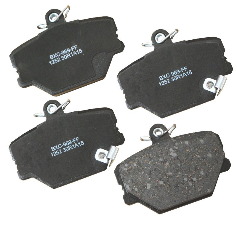 Bendix Premium SBC1252 Ceramic Front Brake Pads for Smart Cabrio 2005-2004, City-Coupe 2004-2003, Crossblade 2004, Fortwo 2016-2005, Roadster 2005-2004 - Image 3