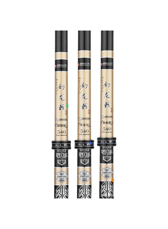 Clear Water Qingshuishui Fishing Rod, Ultra-light And Ultra-hard Carbon Fiber, For Crucian Carp, Hand Rod, 28 Sections, Platform Fishing Rod, Carp Rod, Fishing Tackle Set - Image 3